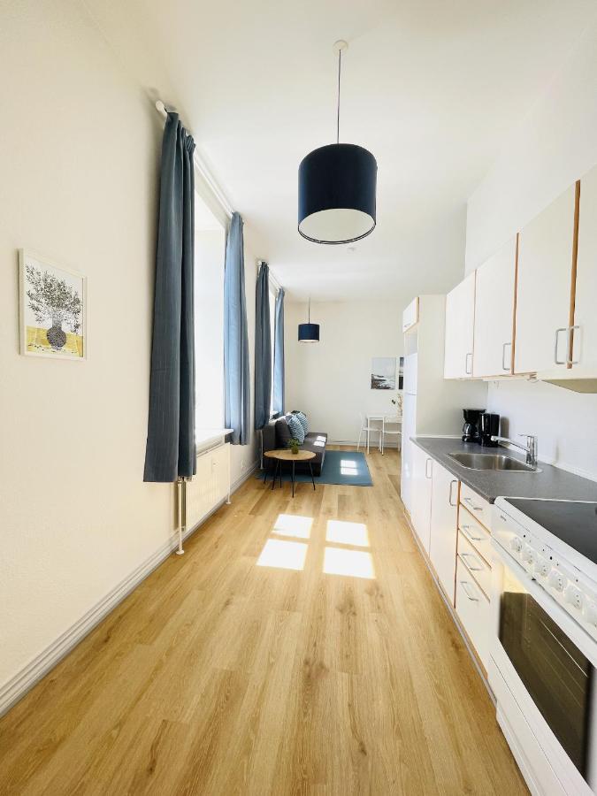 Aday - Blue Light Suite Apartment In The Center Of Hjørring Exterior foto